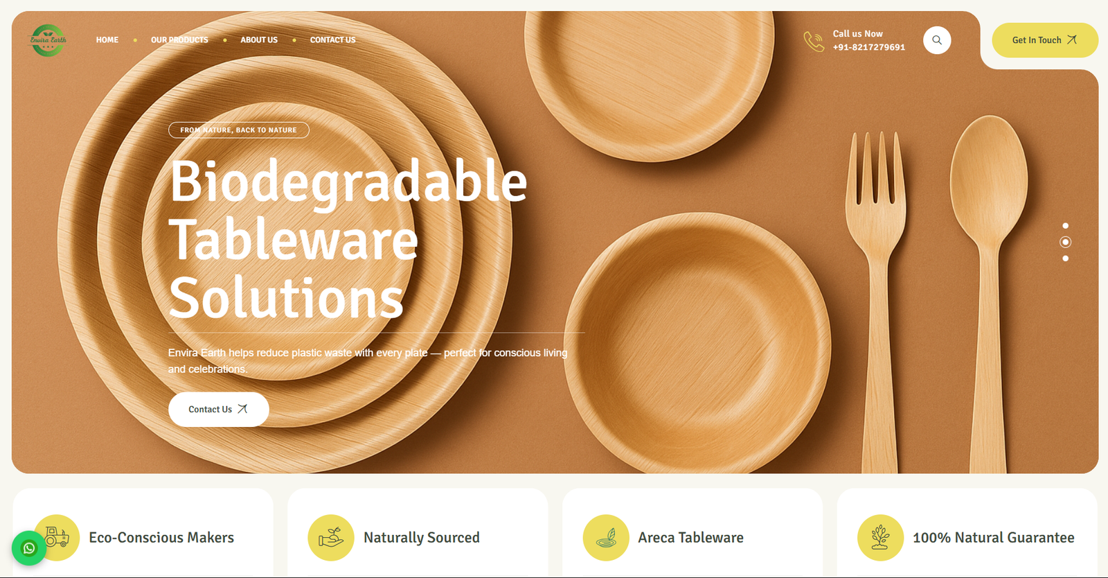 Envira Earth — Eco Tableware