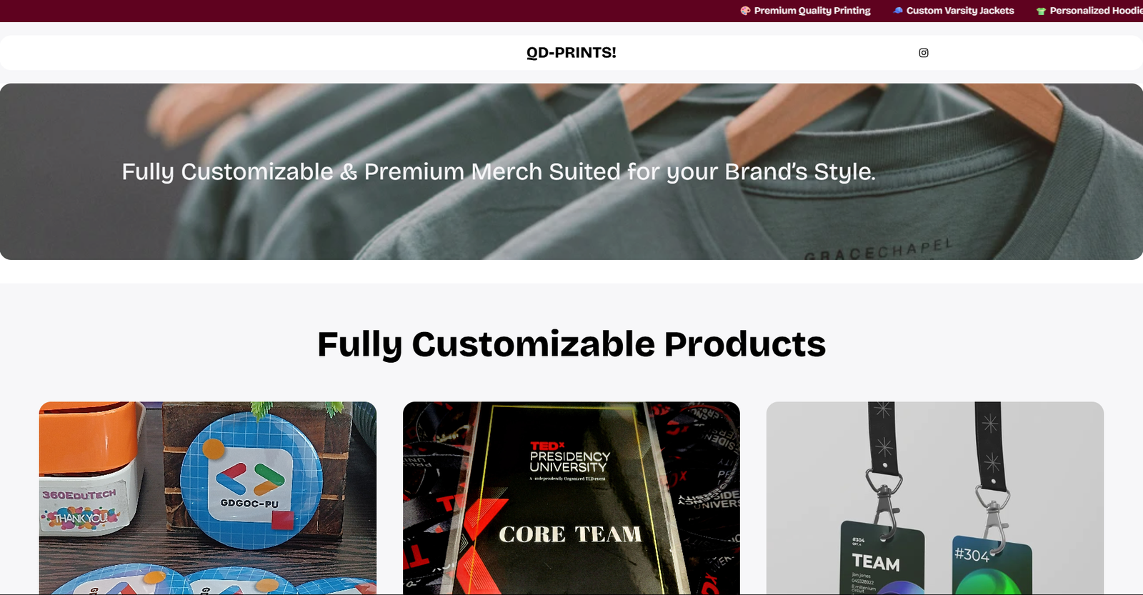 QD Prints — Print On Demand