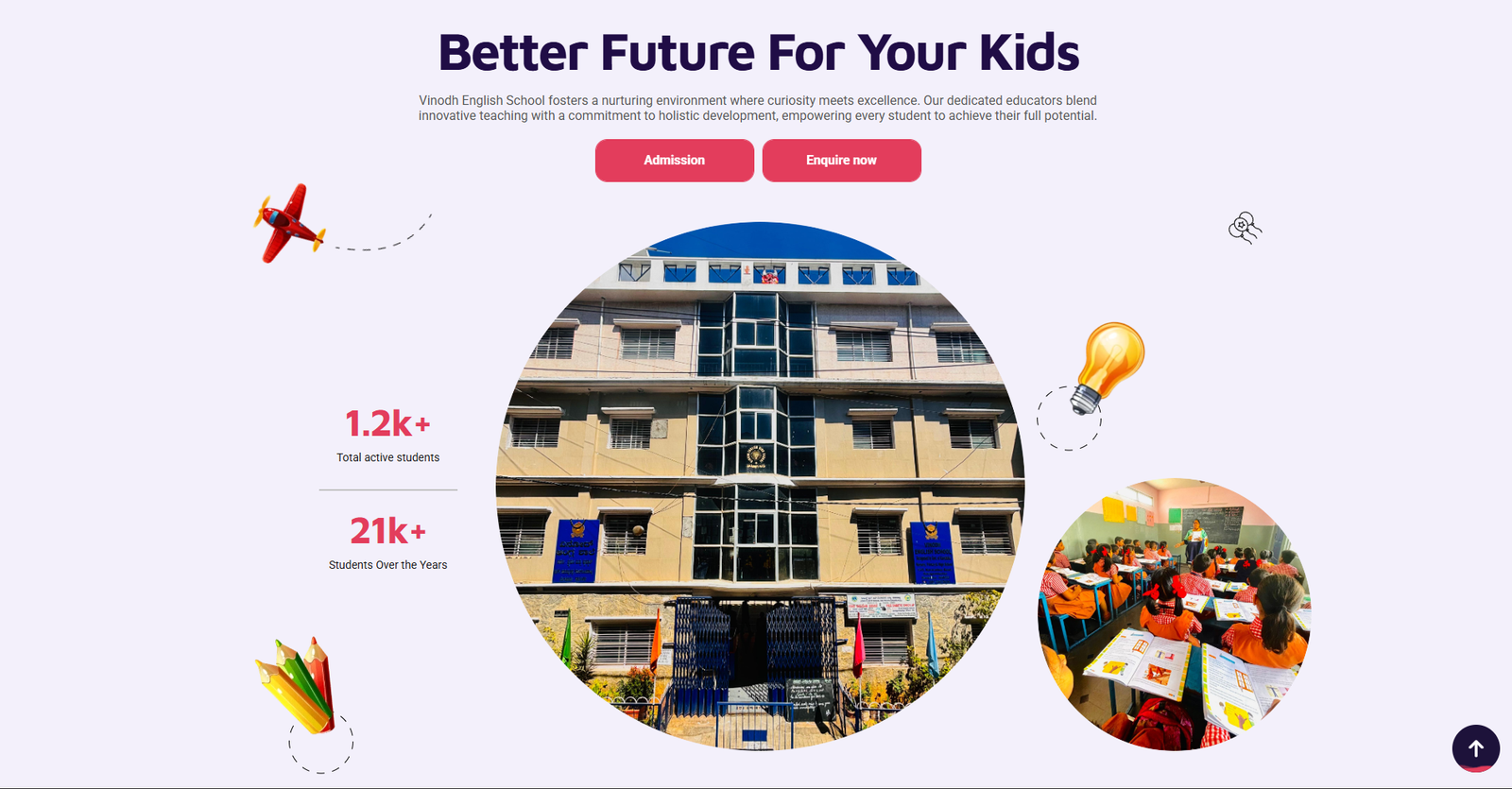 Vinodh English School — School ERP