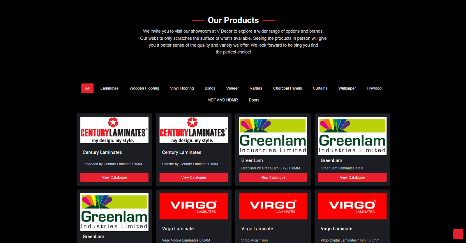 V Decor Store — Interior Design