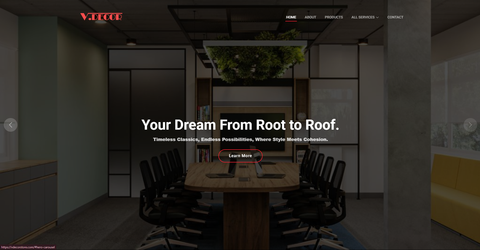 V Decor Store — Interior Design